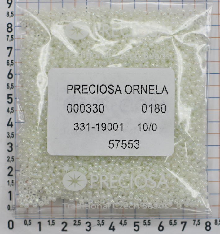 Бісер PRECIOSA № 10 / 0 перлам № 57553 пакет 50 грам