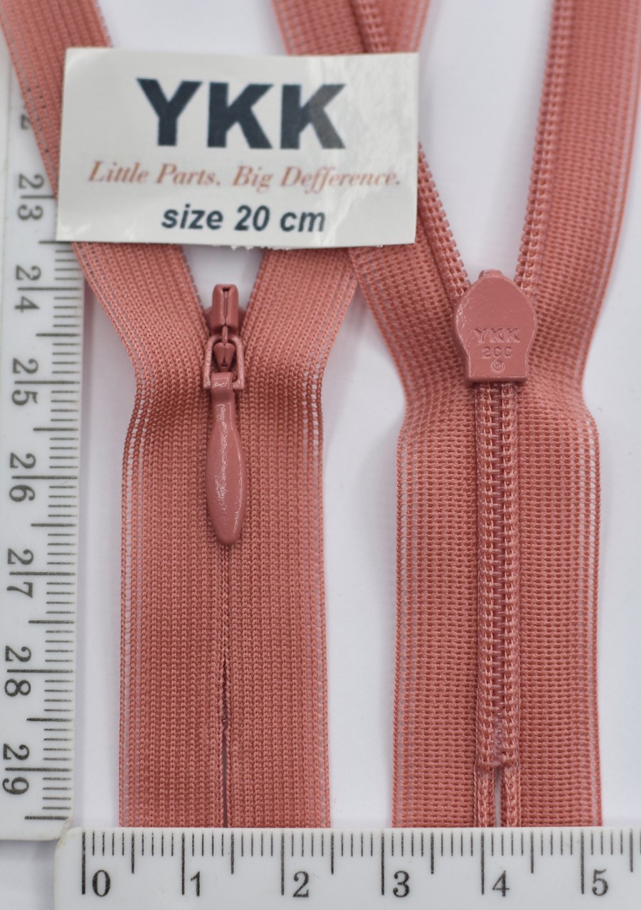Блискавка спіраль №2 YKK Японія потайна нейлон 20см ( 137 )