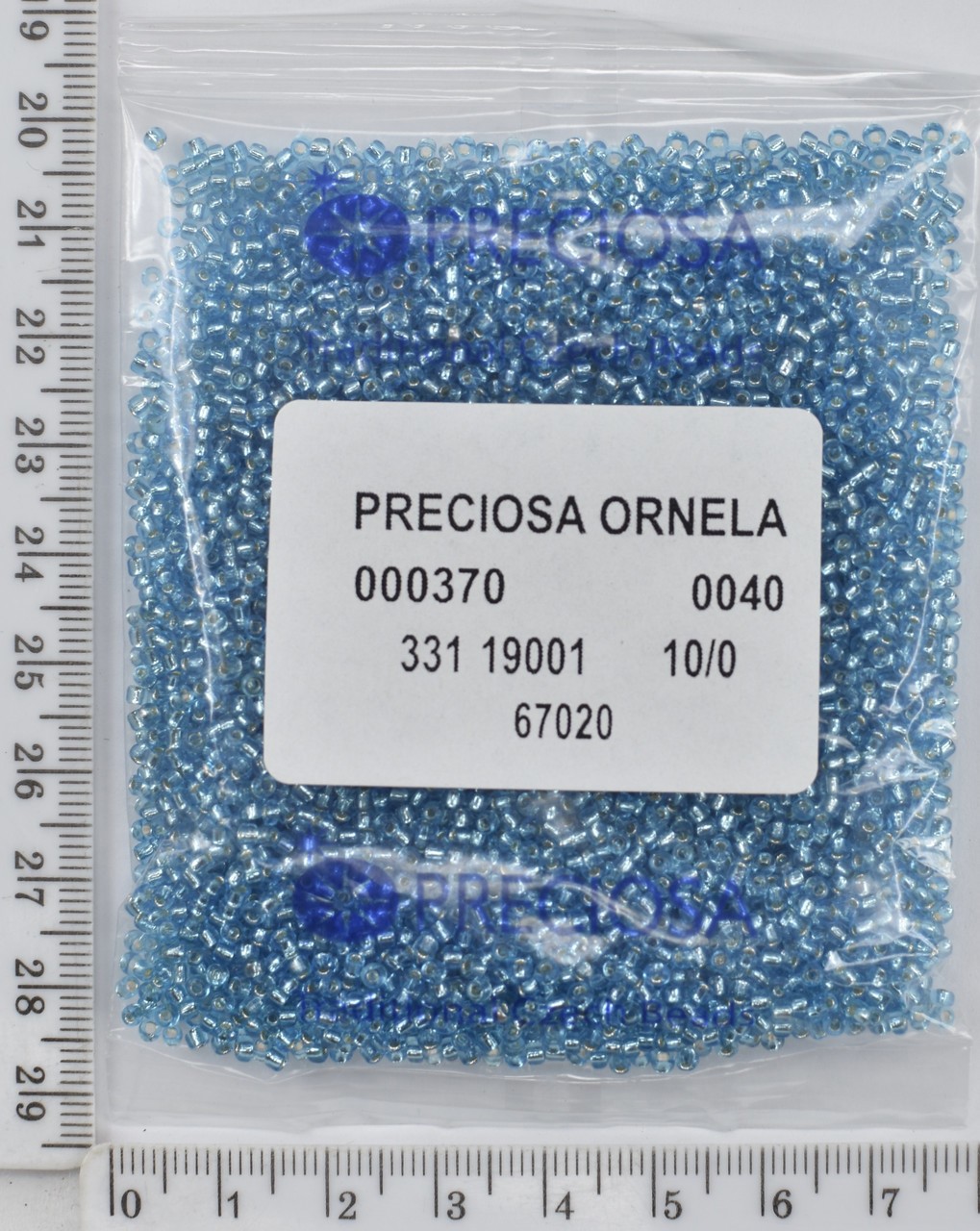Бісер PRECIOSA №10 / 0 блискучий №67020 пакет 50 грам