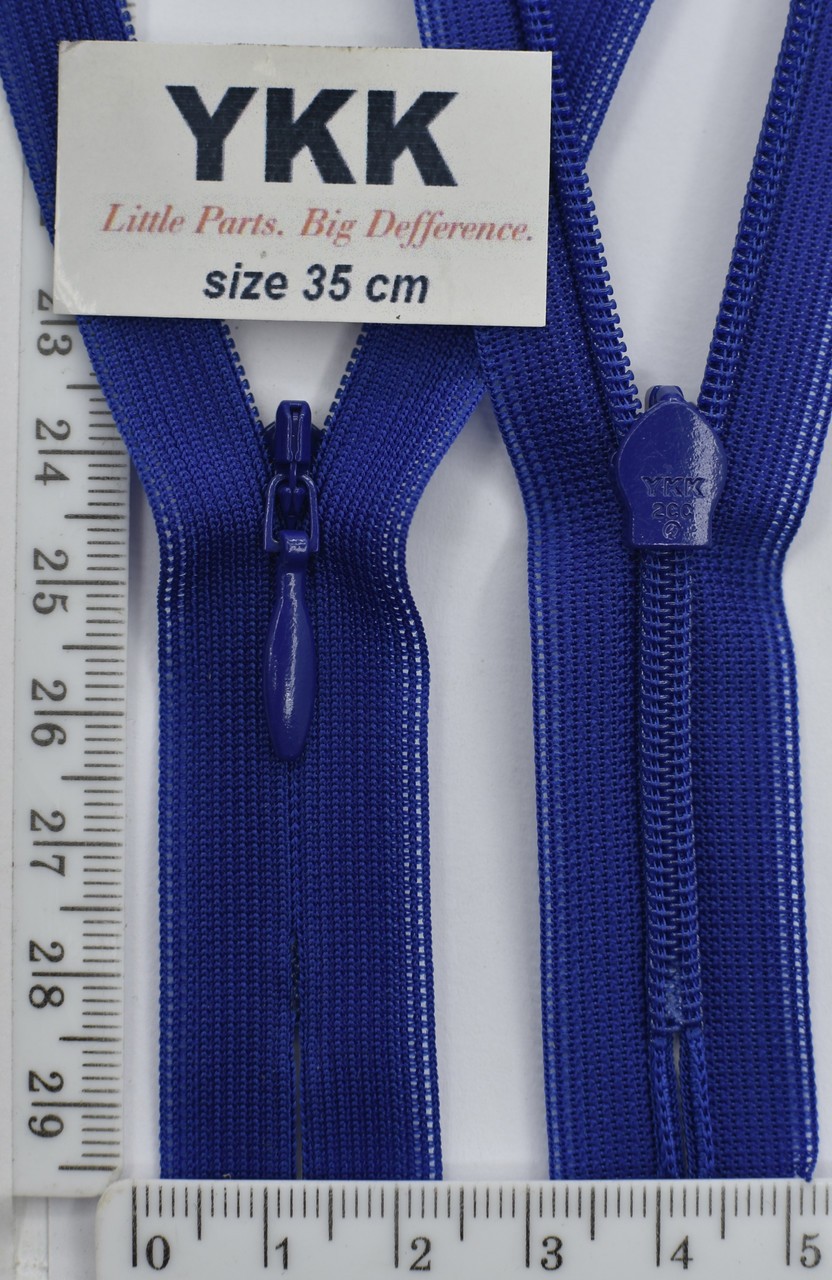 Блискавка спіраль №2 YKK Японія потайна нейлон 35см ( 220 )