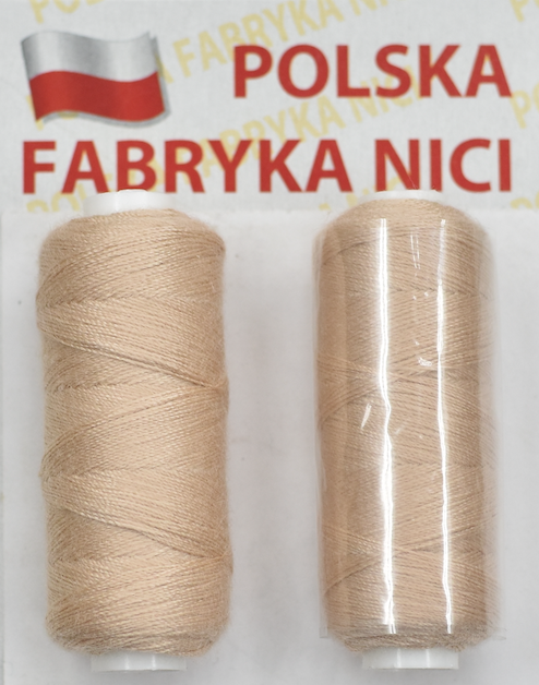 Нитка п / е армовані №50е (аналог №36 джинс) 200ярд Польща №477