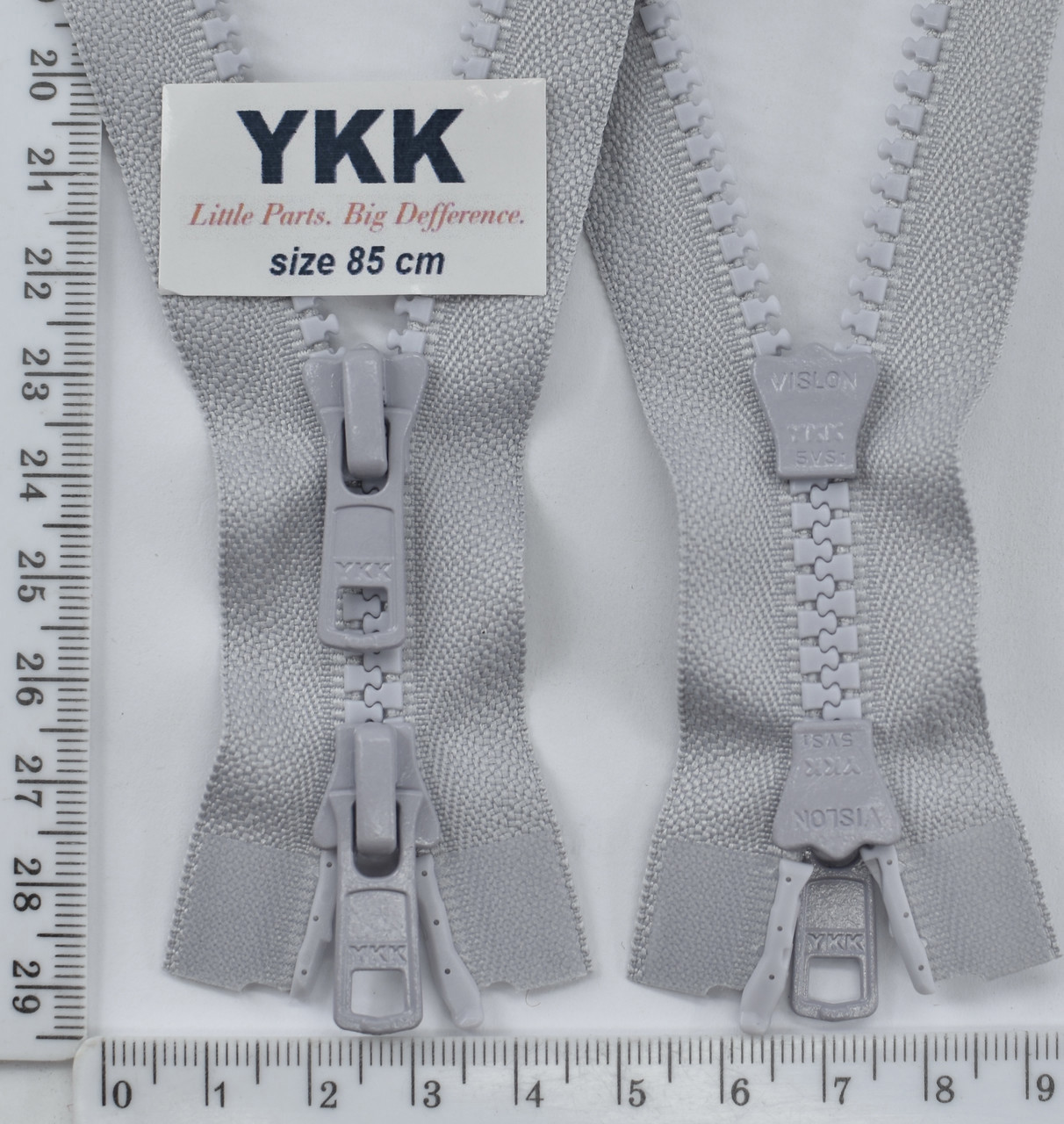 Блискавка трактор №5 YKK Японія разьемний на 2бег 85см (336) св серьій