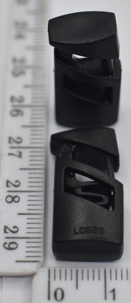 Фіксатор LC05PS8 YKK Японія під шнур ф=2-5мм чорний