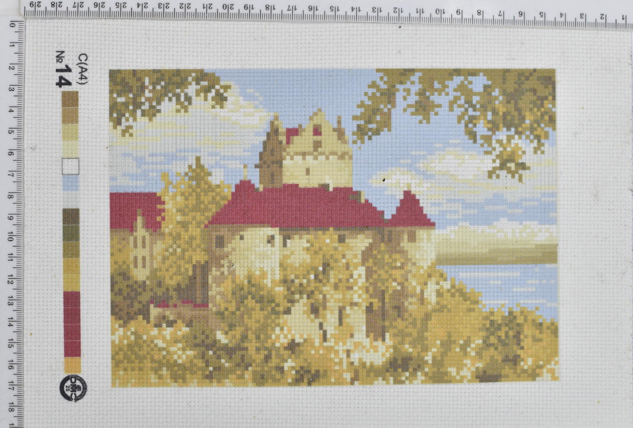 Друк на вишів.ткані (Польща) 20 * 30см №14