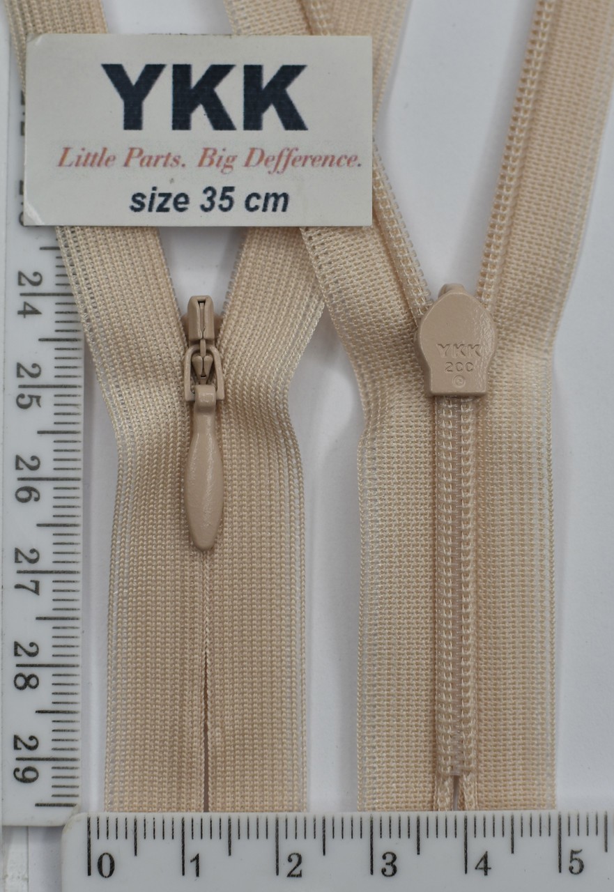Блискавка спіраль №2 YKK Японія потайна нейлон 35см ( 227 )