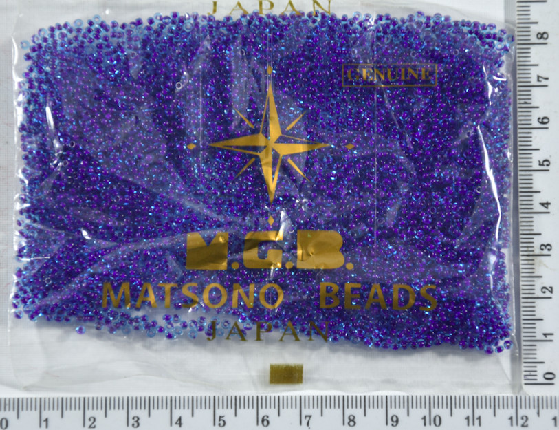 Бісер №11 / 0 "MATSUNO" -Японія (50гр) №927 син-фиол