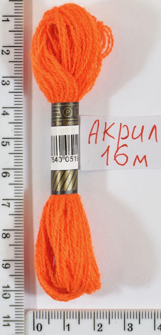 Муліне акрил (16м) №76 о.нас.оранж