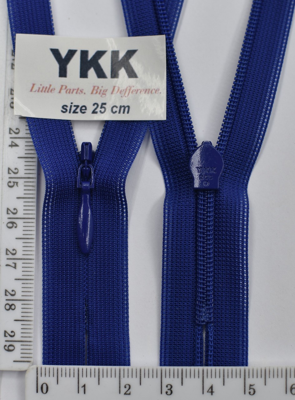 Блискавка спіраль №2 YKK Японія потайна нейлон 25см (220)
