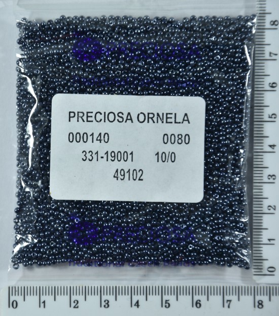 Бісер PRECIOSA №10 / 0 перлам №49102 пакет 50 грам