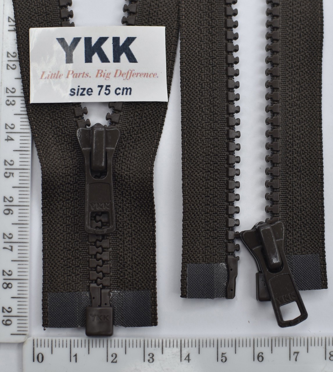 Блискавка 75см трактор №5 YKK Японія VSOR-56-DA-E - 088 коричн