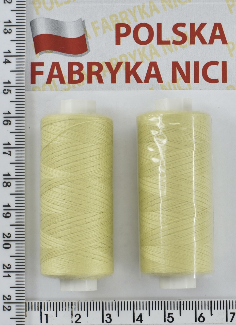 Нитка поліестер армовані №80 (аналог №40 / 2) 400ярд Польща №381