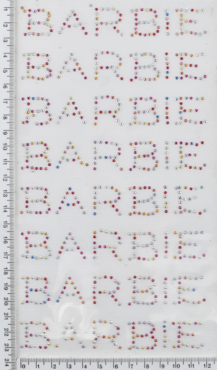 Стрази з покриттям (Barbie кольорові-8)