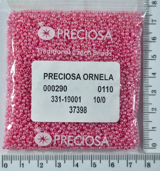 Бісер PRECIOSA №10 / 0 перлам №37398 пакет 50 грам