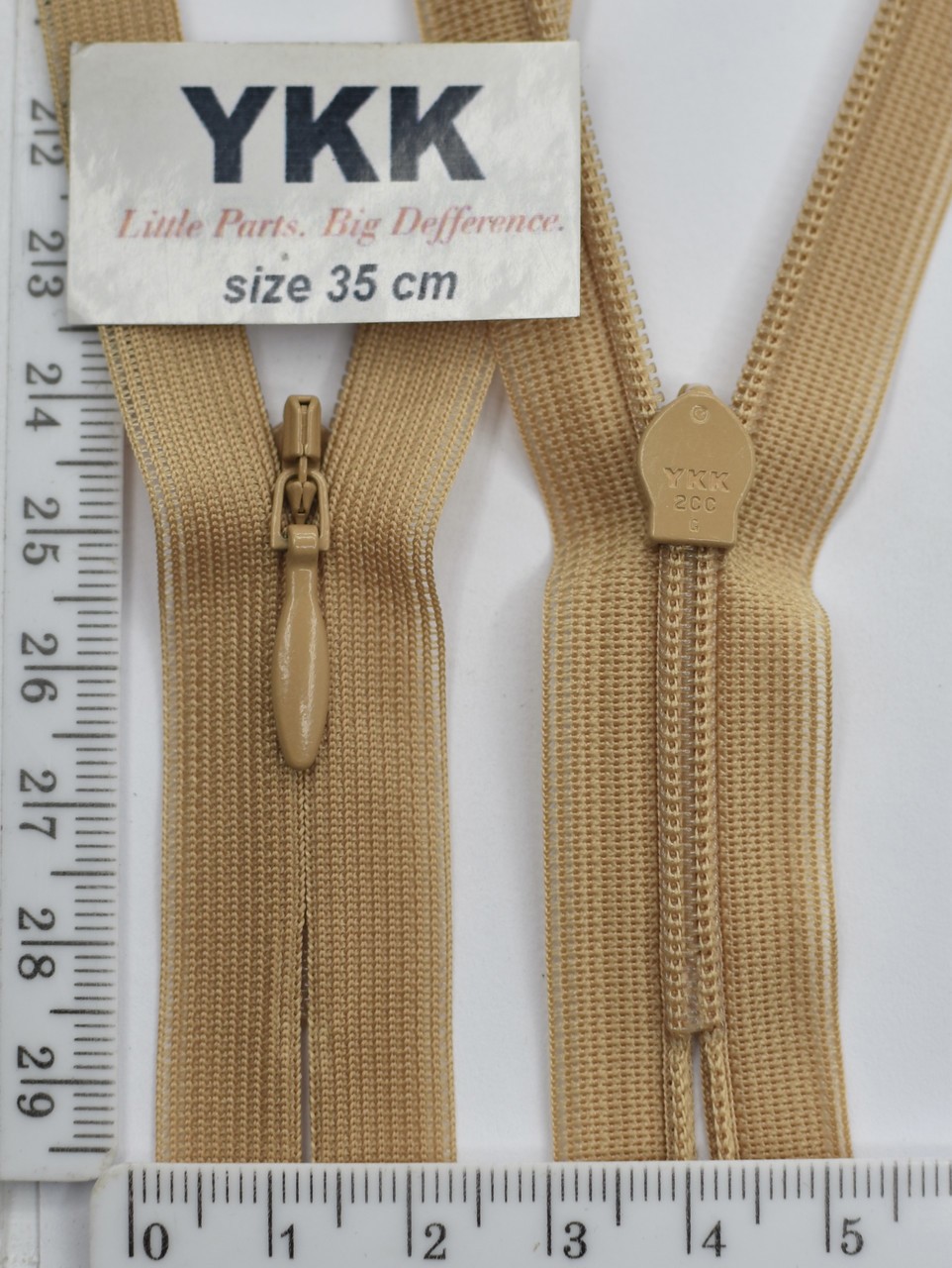 Блискавка спіраль №2 YKK Японія потайна нейлон 35см ( 189 )