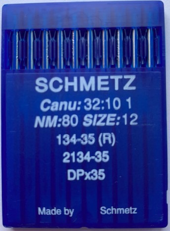 Голки 134-35 R (DPx35) № 80 для прямострокових пром шв машин SCHMETZ Німеччина