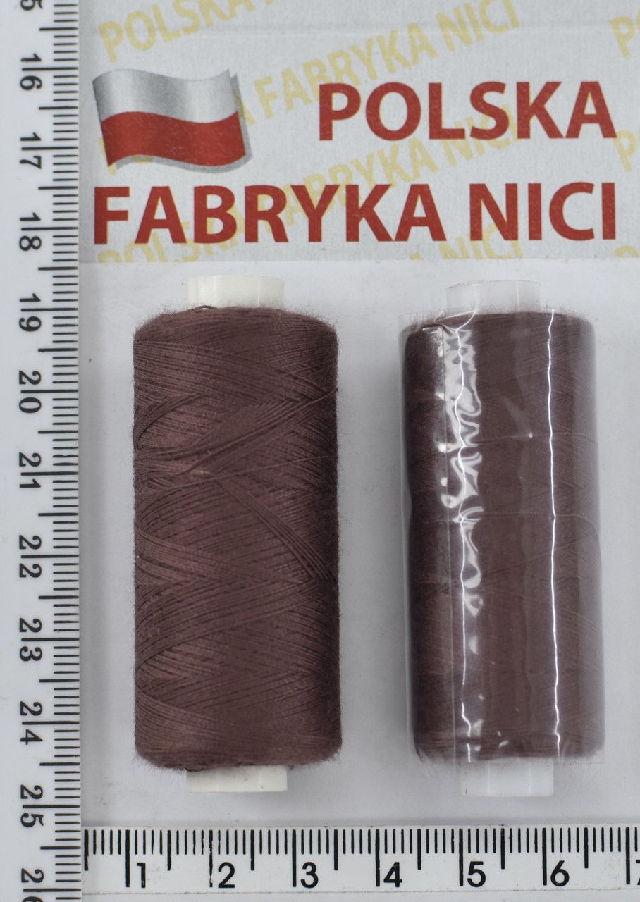 Нитка поліестер армовані №80 (аналог №40 / 2) 400ярд Польща №475