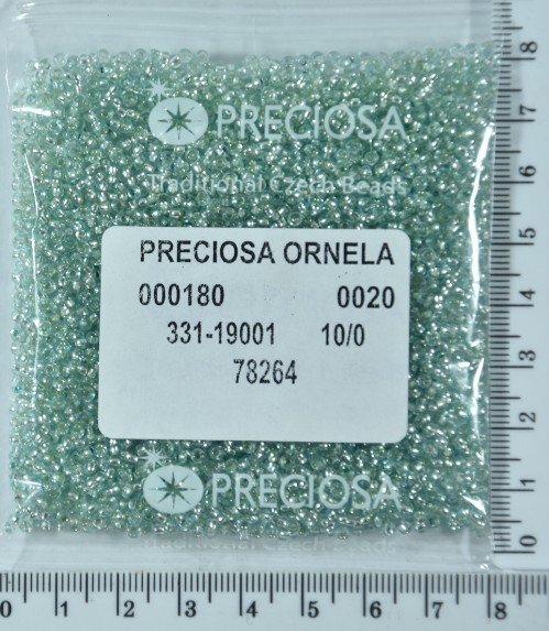 Бісер PRECIOSA №10 / 0 блискучий №78264 пакет 50 грам