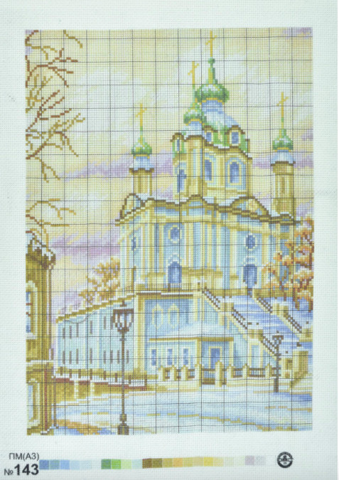 Друк-сітка 30х40см (пмА3) без муліне №143