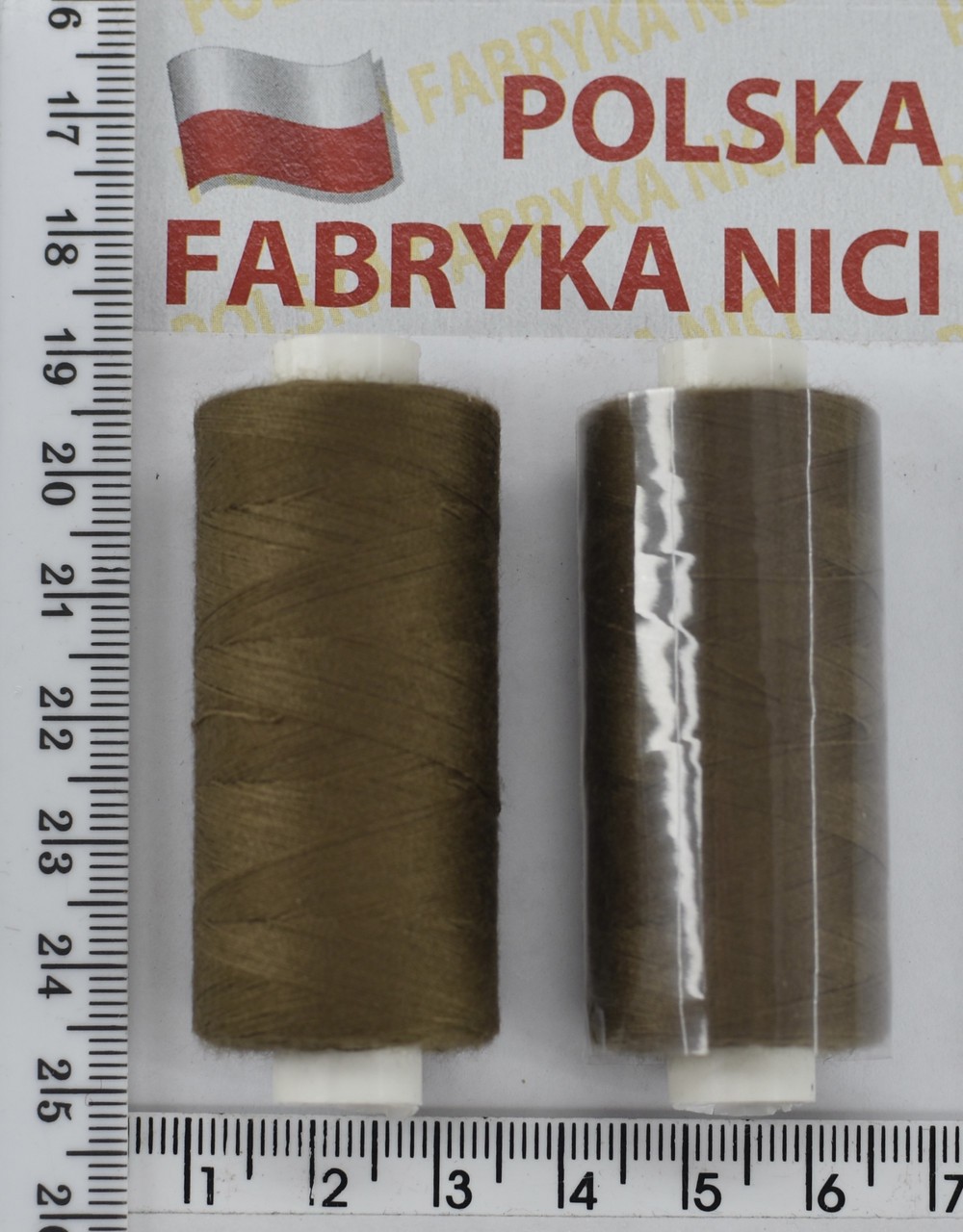Нитка поліестер армовані №80 (аналог №40 / 2) 400ярд Польща №490