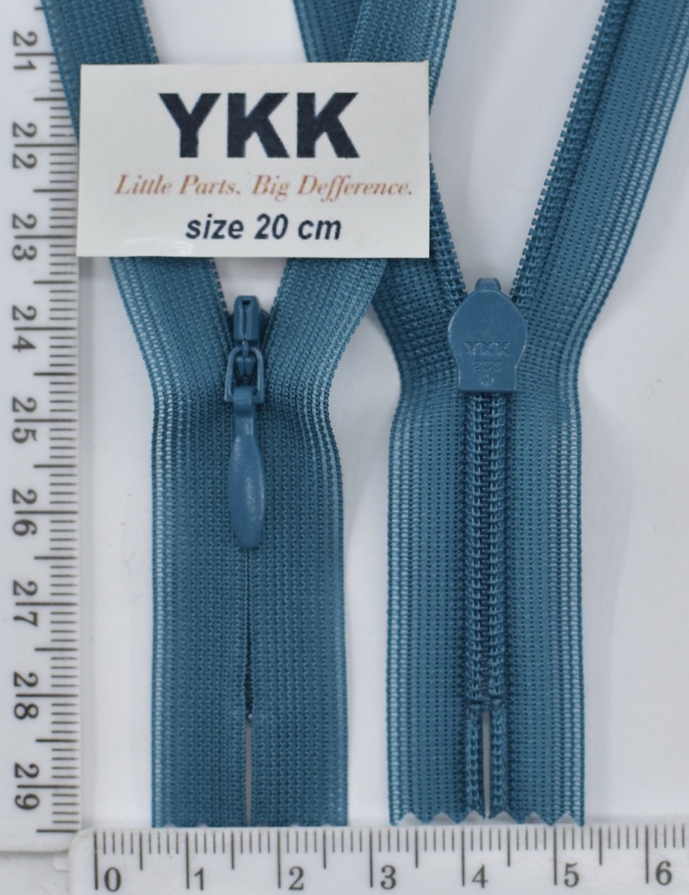 Блискавка спіраль №2 YKK Японія потайна нейлон 20см (020)