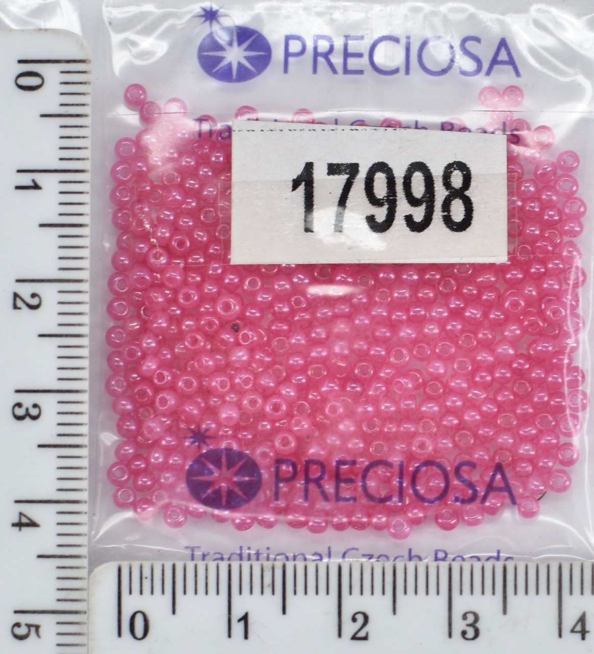 Бісер PRECIOSA №10 / 0 №17998 шт = 5гр