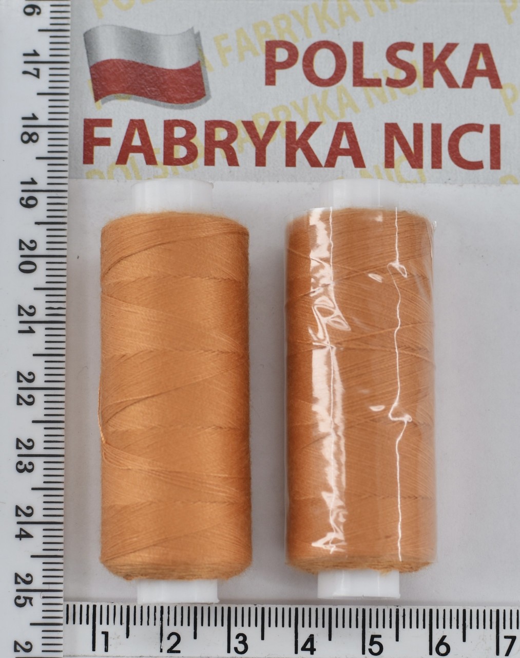 Нитка поліестер армовані №80 (аналог №40 / 2) 400ярд Польща №521
