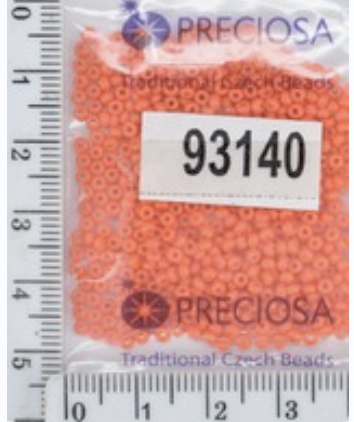 Бісер PRECIOSA № 10 / 0 № 93140 шт = 5гр