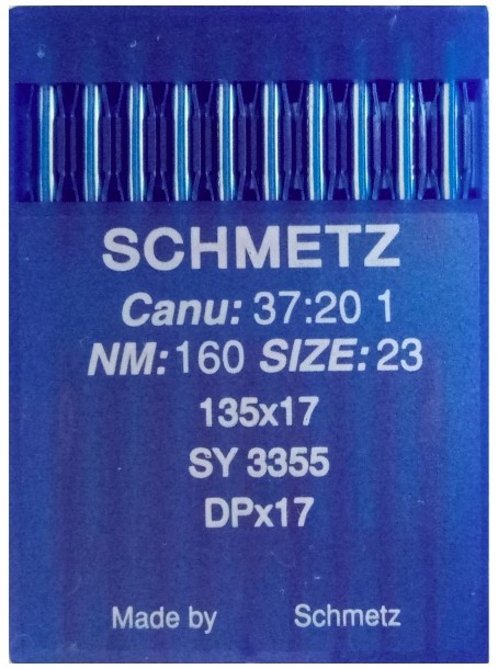 Голки DРX17 № 160 для безпосадкових пром шв машин SCHMETZ Німеччина