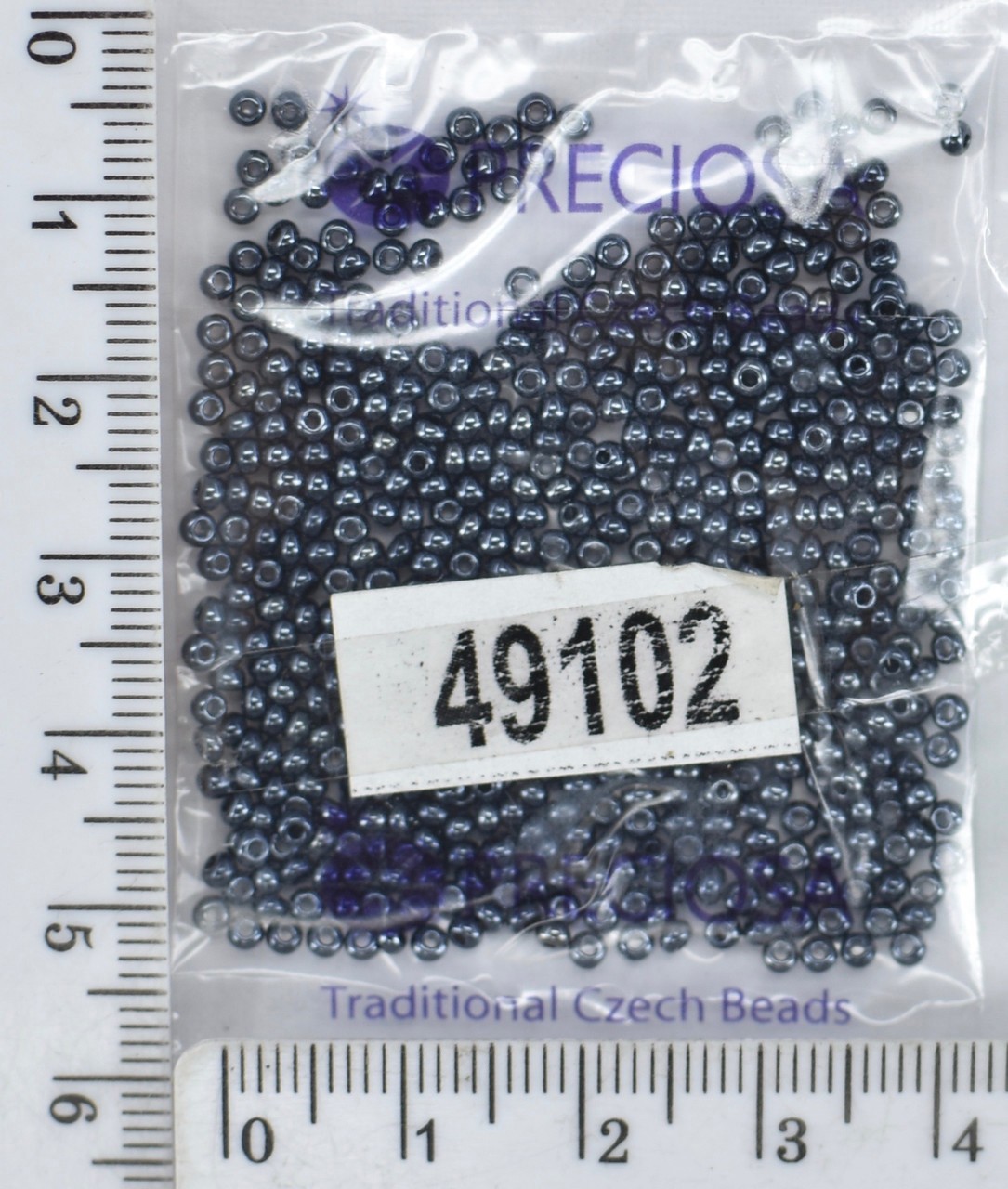 Бісер PRECIOSA №10 / 0 №49102 шт = 5гр