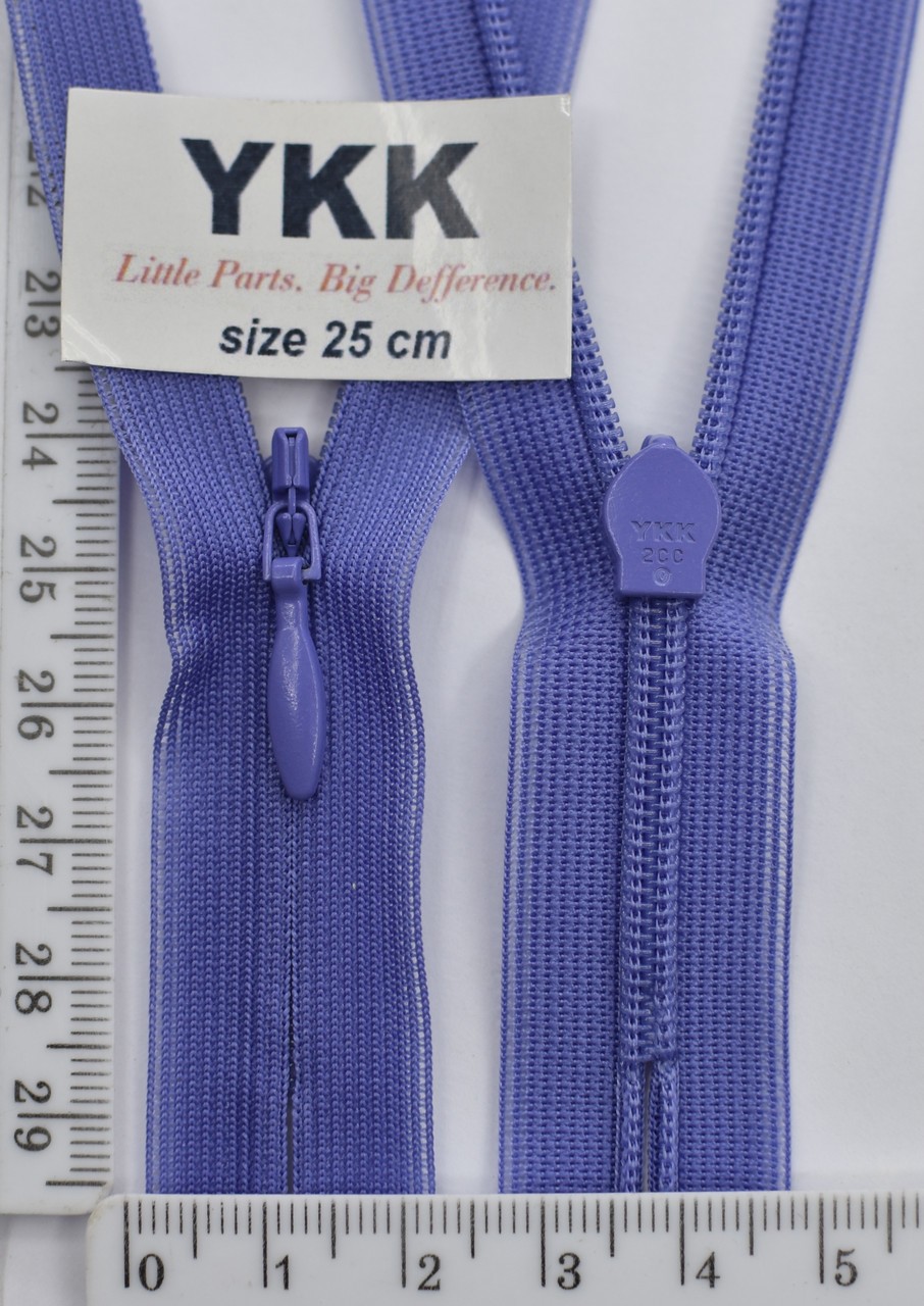 Блискавка спіраль №2 YKK Японія потайна нейлон 25см (374)