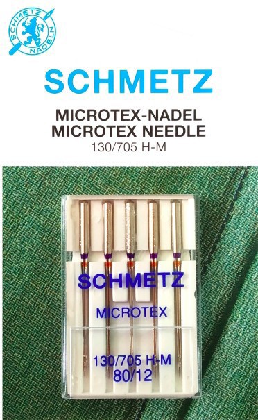 Голки Microtex № 80 SCHMETZ Німеччина побут шв маш