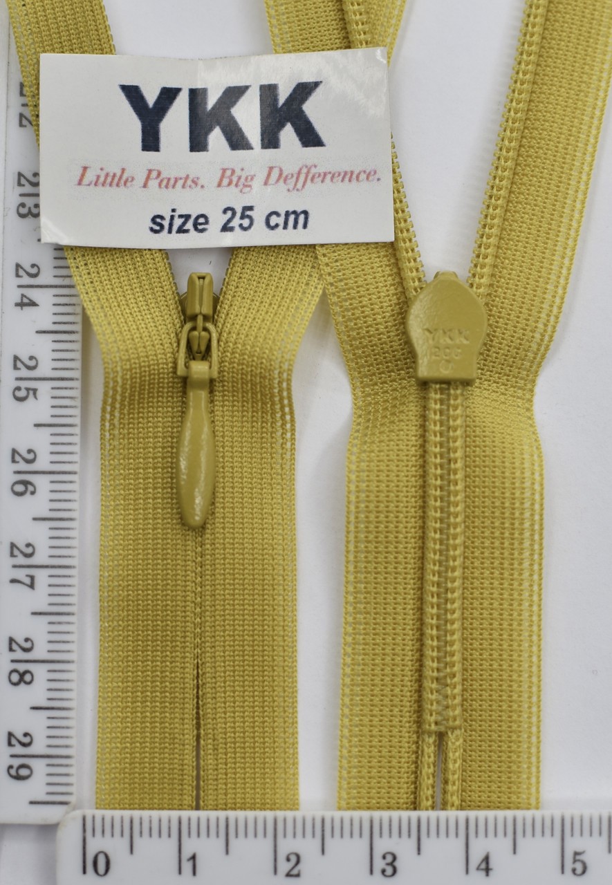 Блискавка спіраль №2 YKK Японія потайна нейлон 25см (509)