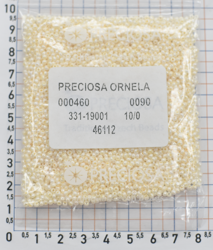 Бісер PRECIOSA №10 / 0 перлам №46112 пакет 50 грам