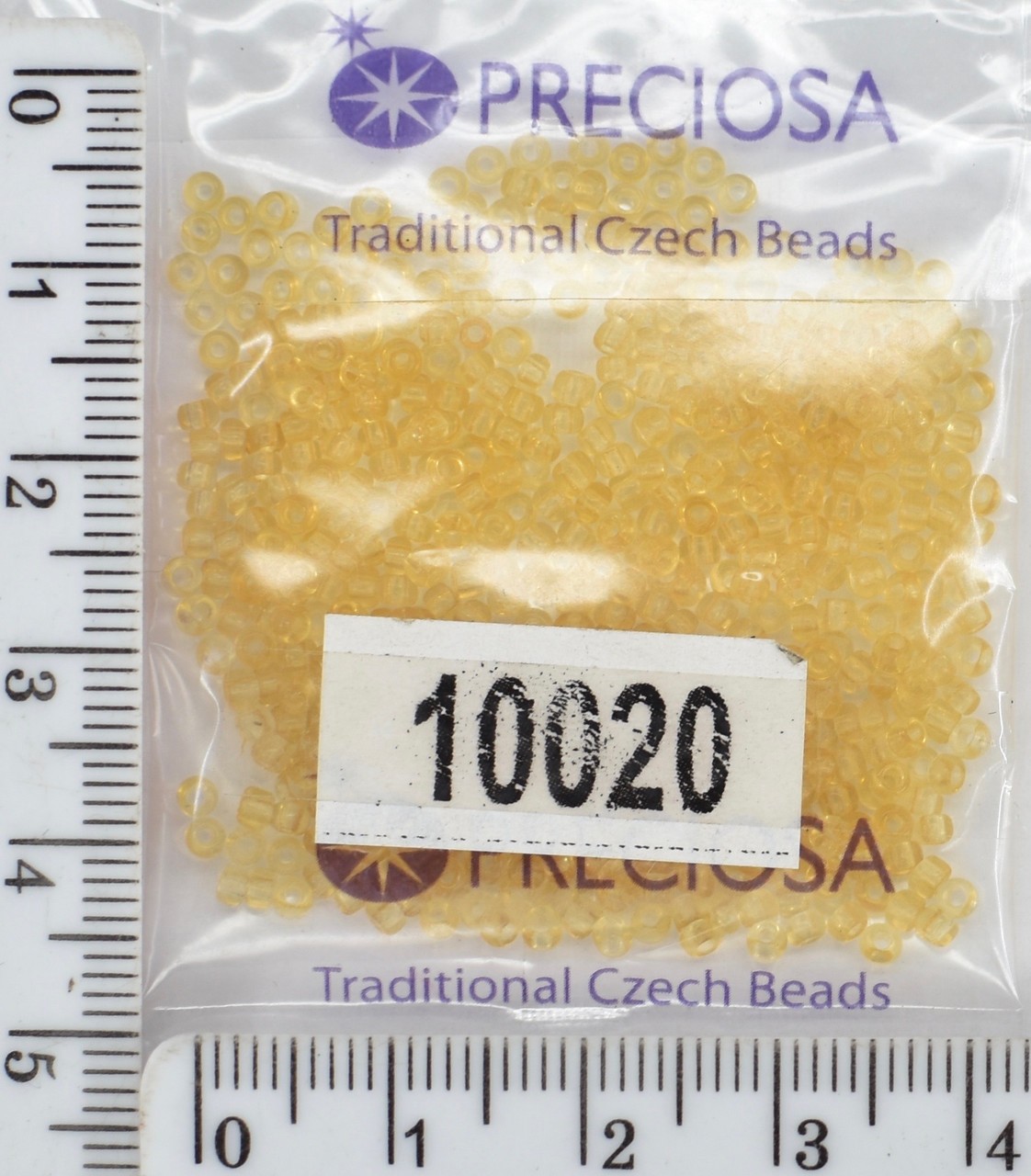Бісер PRECIOSA №10 / 0 №10020 шт = 5гр
