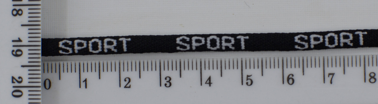 Шнур ф = 4 мм з малюнком "SPORT"