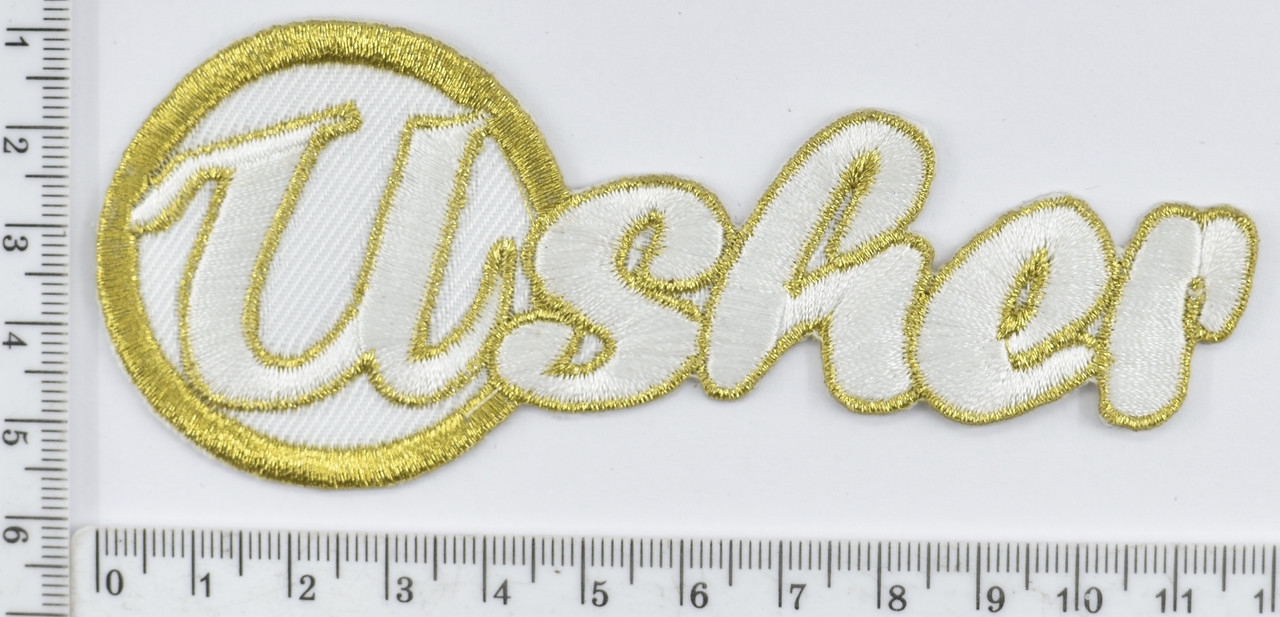 Аплікація клейова "USHER" 12см * 4,3см