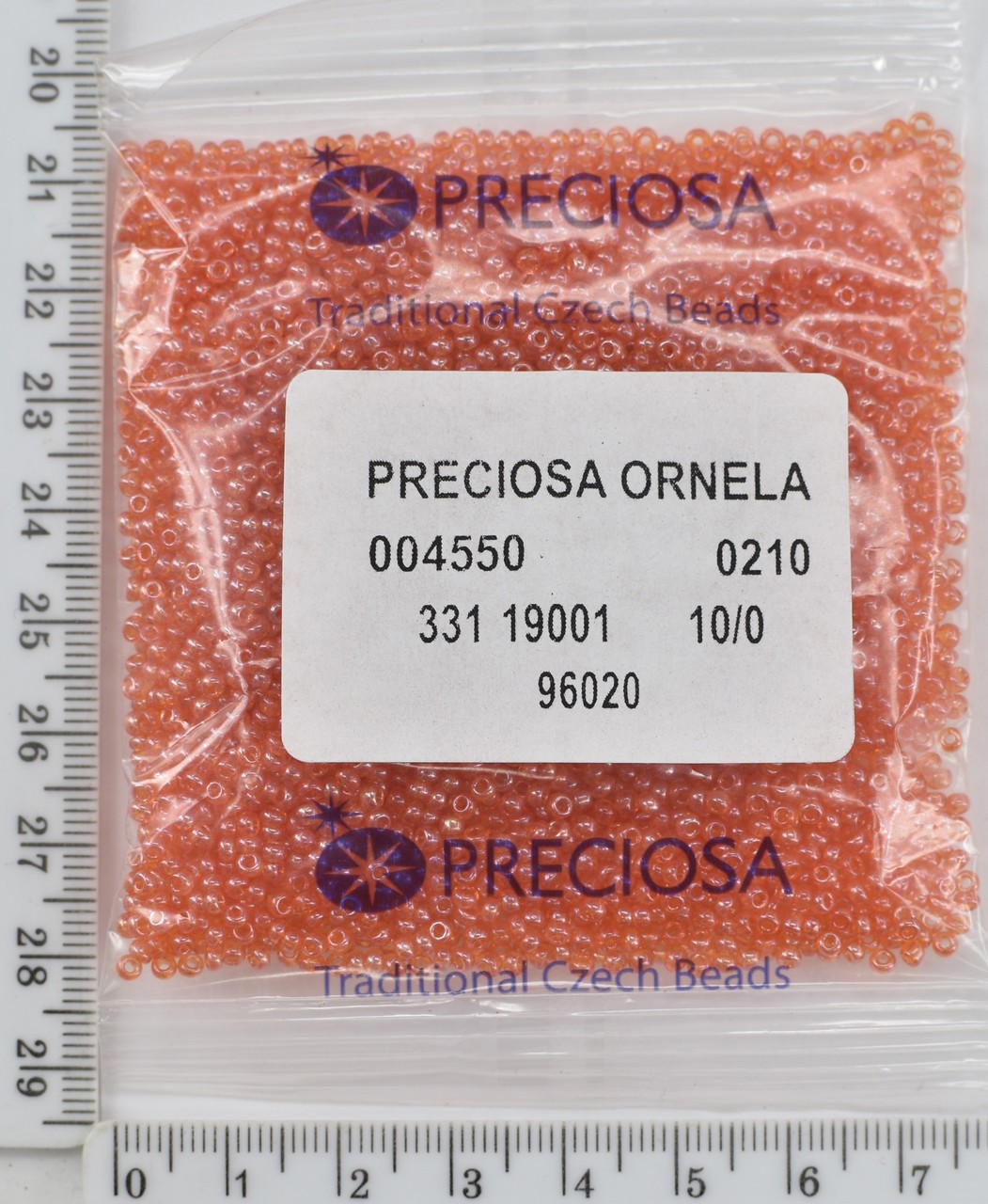 Бісер PRECIOSA №10 / 0 прозо-перлам №96020 пакет 50 грам