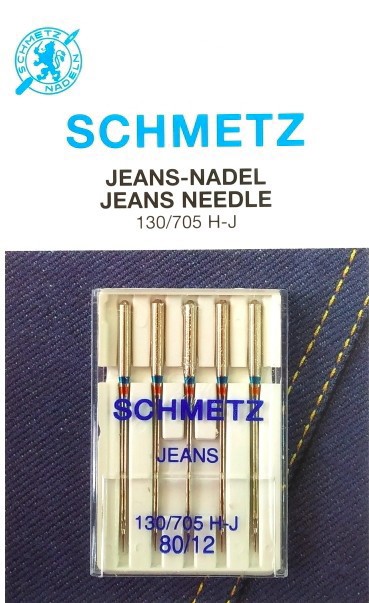 Голки для джинсових тканин Jeans № 80 SCHMETZ Німеччина побут шв маш