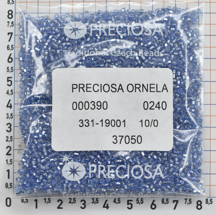 Бісер PRECIOSA №10 / 0 блискучий №37050 пакет 50 грам