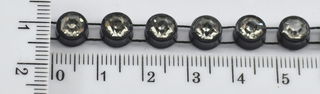 Стрази скло (ss28 = 6,5) на нитці Crystal уп = 9,2м