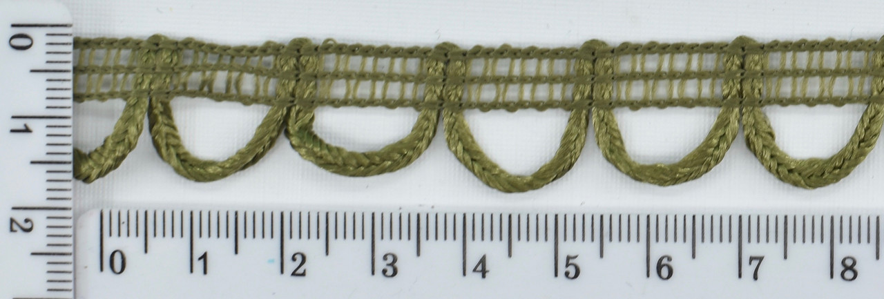 Тасьма петля шир 1,5 см хакі