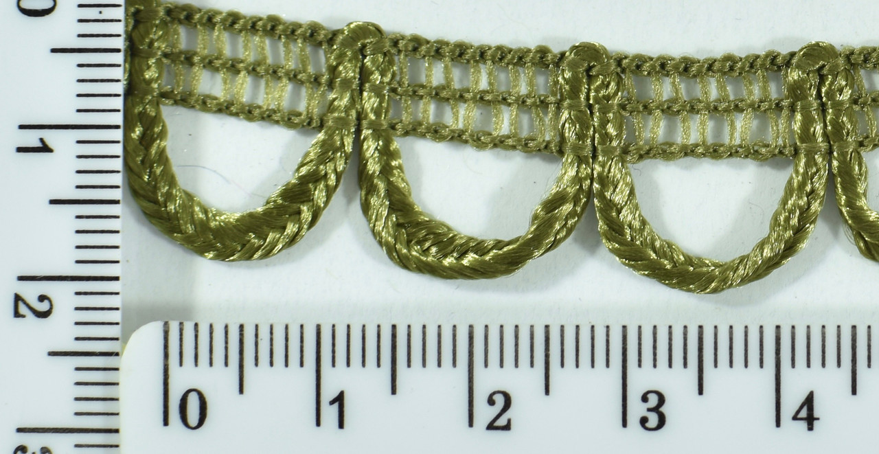 Тасьма петля шир 1,5 см хакі