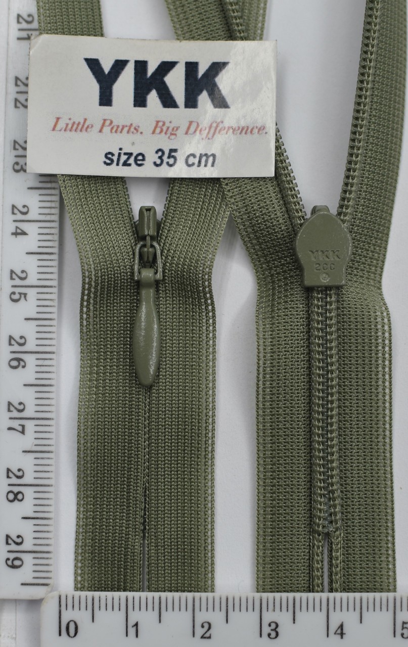 Блискавка спіраль №2 YKK Японія потайна нейлон 35см ( 170 )