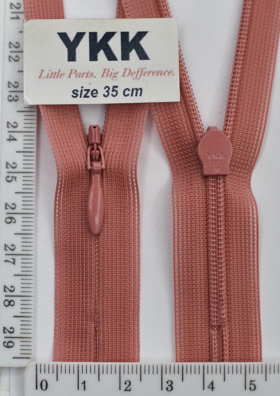 Блискавка спіраль №2 YKK Японія потайна нейлон 35см ( 137)