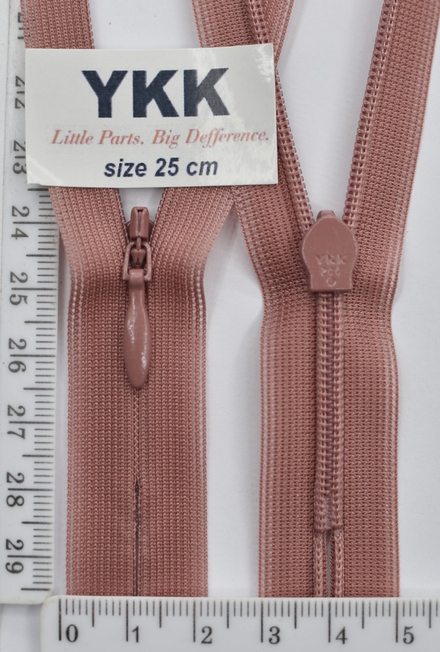Блискавка спіраль №2 YKK Японія потайна нейлон 25см (213)