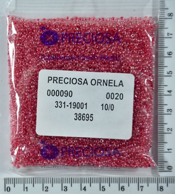 Бісер PRECIOSA №10 / 0 фарбують №38695 пакет 50 грам