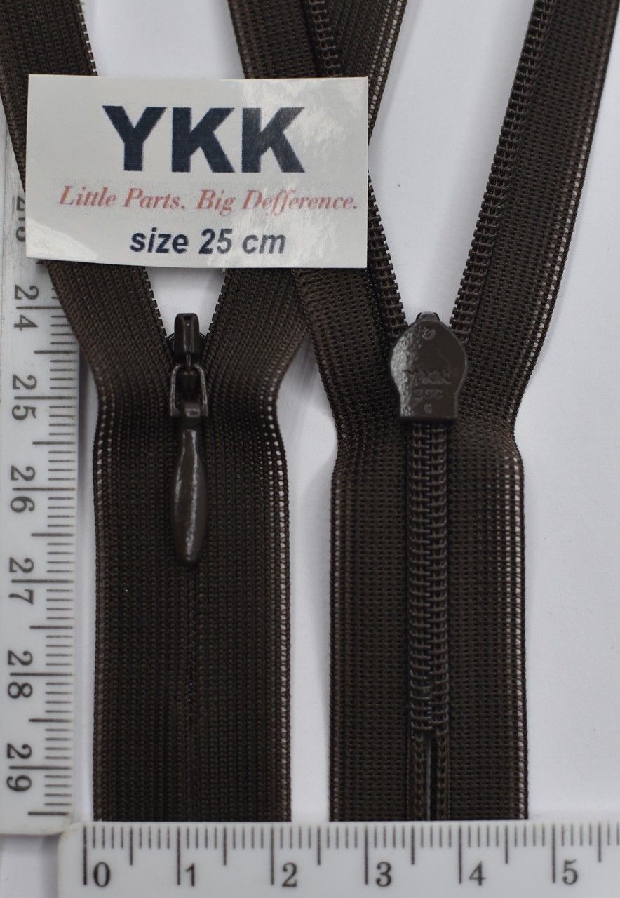 Блискавка спіраль №2 YKK Японія потайна нейлон 25см (088)