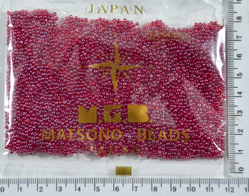 Бісер №11 / 0 "MATSUNO" -Японія (50гр) №508 прозо бордо