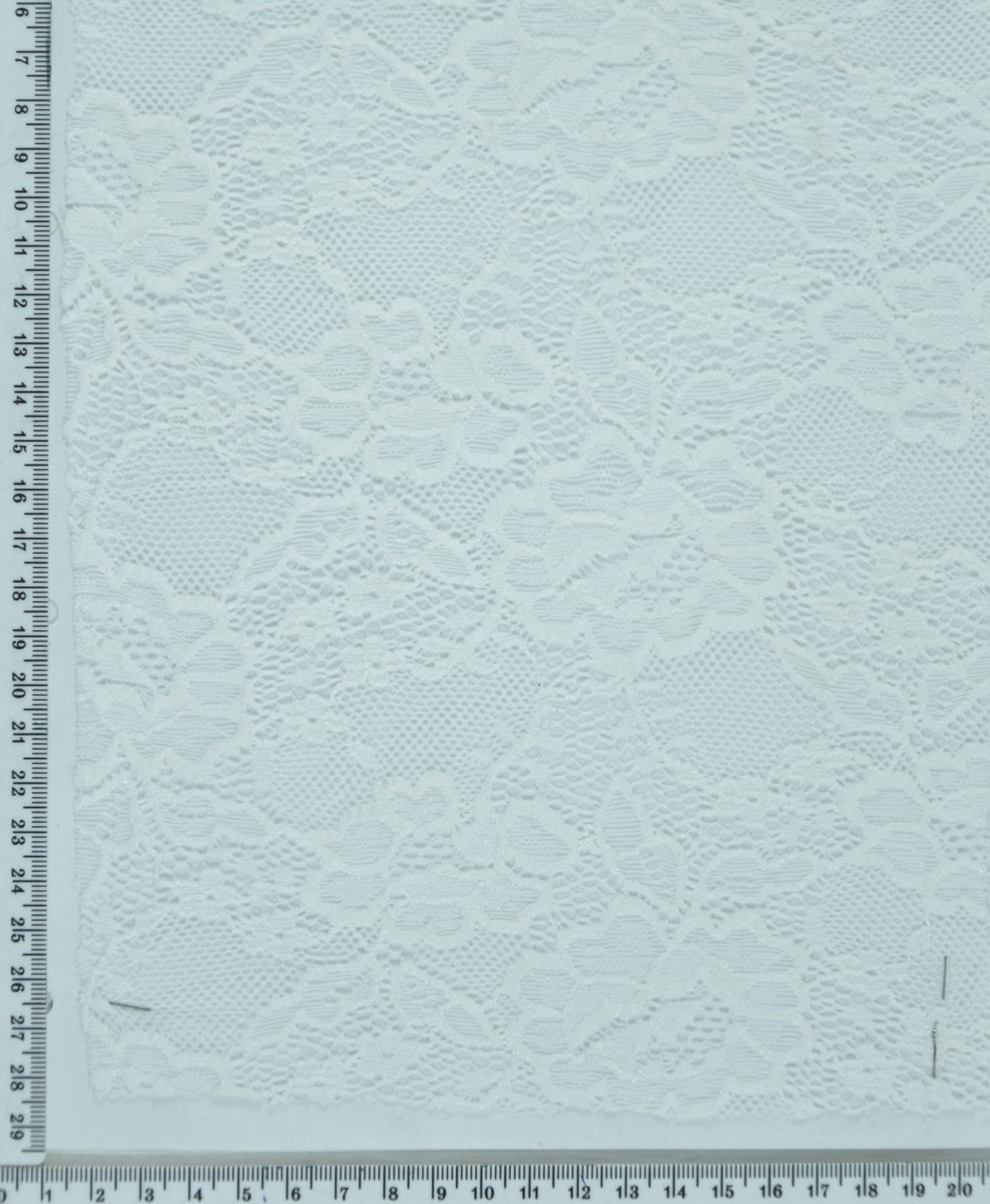 Тканина гіпюр стрейч шир 1,5м т. біла айворі