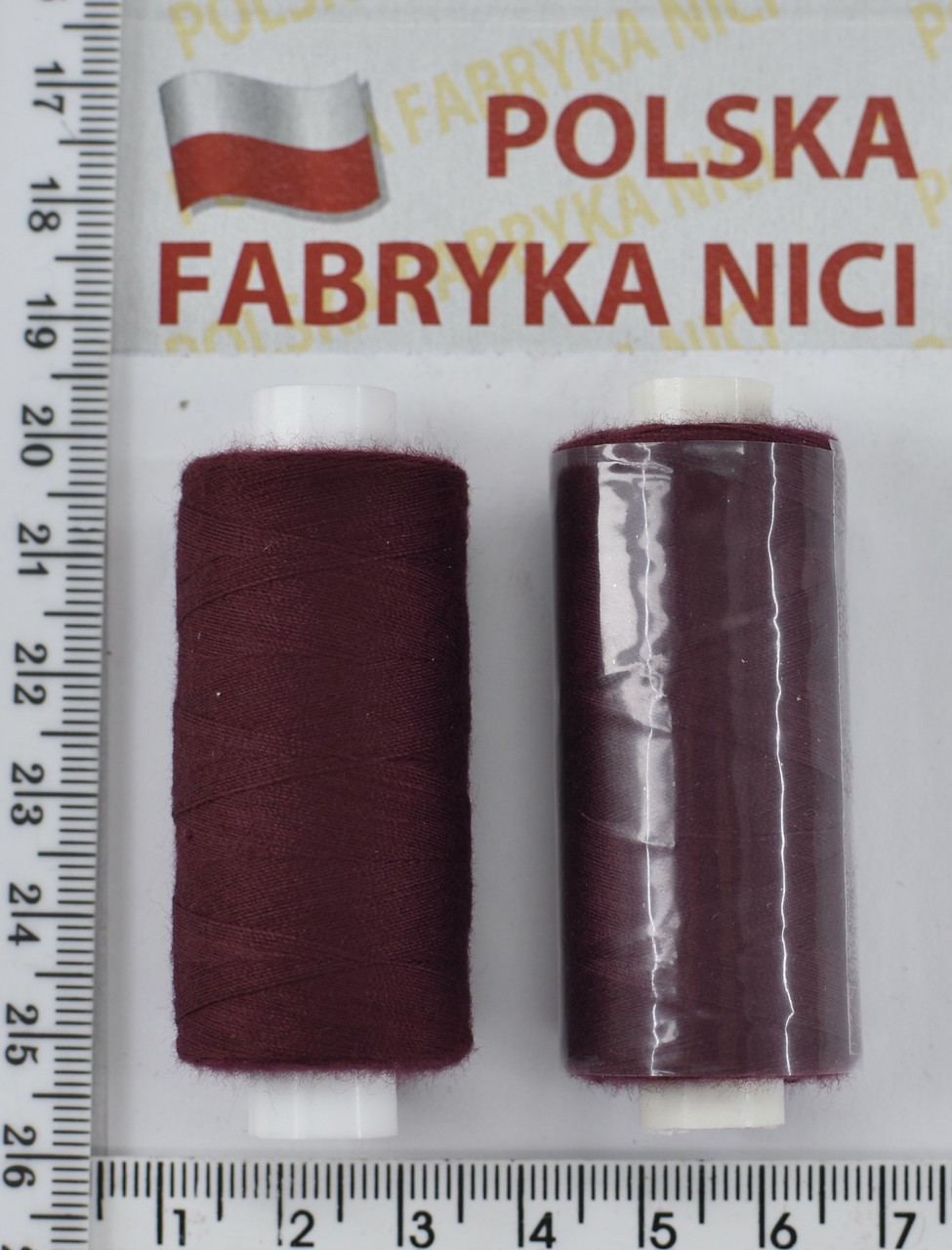 Нитка поліестер армовані №80 (аналог №40 / 2) 400ярд Польща №123